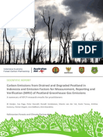 Carbon Emissions From Drained and Degraded Peatland in Indonesia