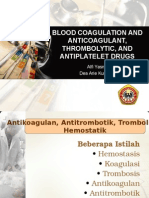 Blood Coagulation and Anticoagulant, Thrombolytic, and Antiplatelet Drugs