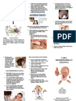 Leaflet Cara Membersihkan Telinga