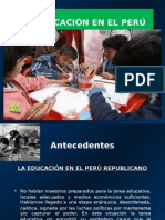 La Educacion en El Peru