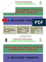 Selección y Registro