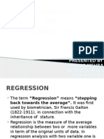 Presentation Regression
