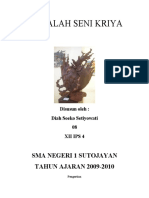 Download MAKALAHSENIKRIYAbyBangetAnak9172SN29313482 doc pdf