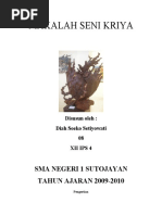Download MAKALAHSENIKRIYAbyBangetAnak9172SN29313482 doc pdf