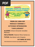   Caso Juzgado. Modulo 9
