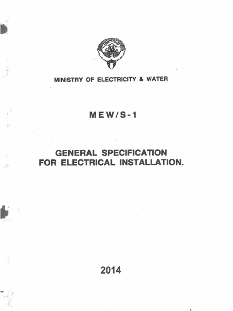 Mew Kuwait Installation Regulation PDF