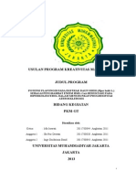 PKM GT Potensi Flavonoid Pada Ekstrak Daun Sirih