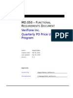 MD050 - Quarterly PO Price Updaterev2