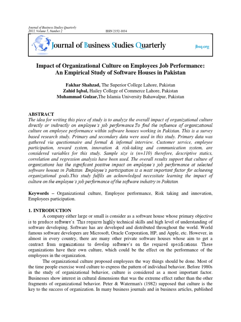 organizational culture.pdf | Organizational Culture | Employment