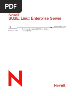 Novell Suse Linux enterprise Server 10 Storage Asministration Guide For EVMS