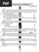 Applied Thermodynamics! Thermodynamics-I Terminal Paper (Summer-2013) BSME-BSEE T All D H T M Ks
