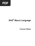 Sas Macros