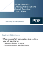 Juniper Networks Wireless LAN (WLAN) Solutions Technical Overview Part Three