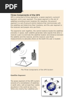 GPS System: Three Components of The GPS