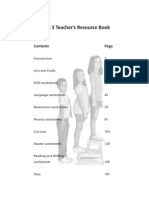 Beep 3 Teacher Resource Book Contents & Worksheets