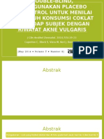 Studi Dengan Metode Double-Blind, Menggunakan Placebo Terkontrol