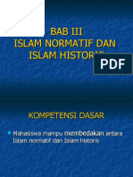 Bab III Islam Normatif