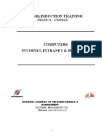Computer - Internet, Intranet & BSNL Mail