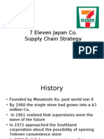 7 Eleven Japan Co. Supply Chain Strategy