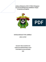 Gambaran Pengetahuan Mahasiswa FKG-UNHAS Mengenai Perbedaan Interpretasi Radiologi Kista Radikular dengan Granuloma periapikal