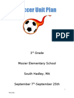 3rd Grade Soccer Unit Plan