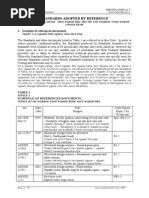 SPECIFICATION A1.3 - Standards Adopted by Reference