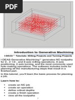 Introduction To Generative Machining