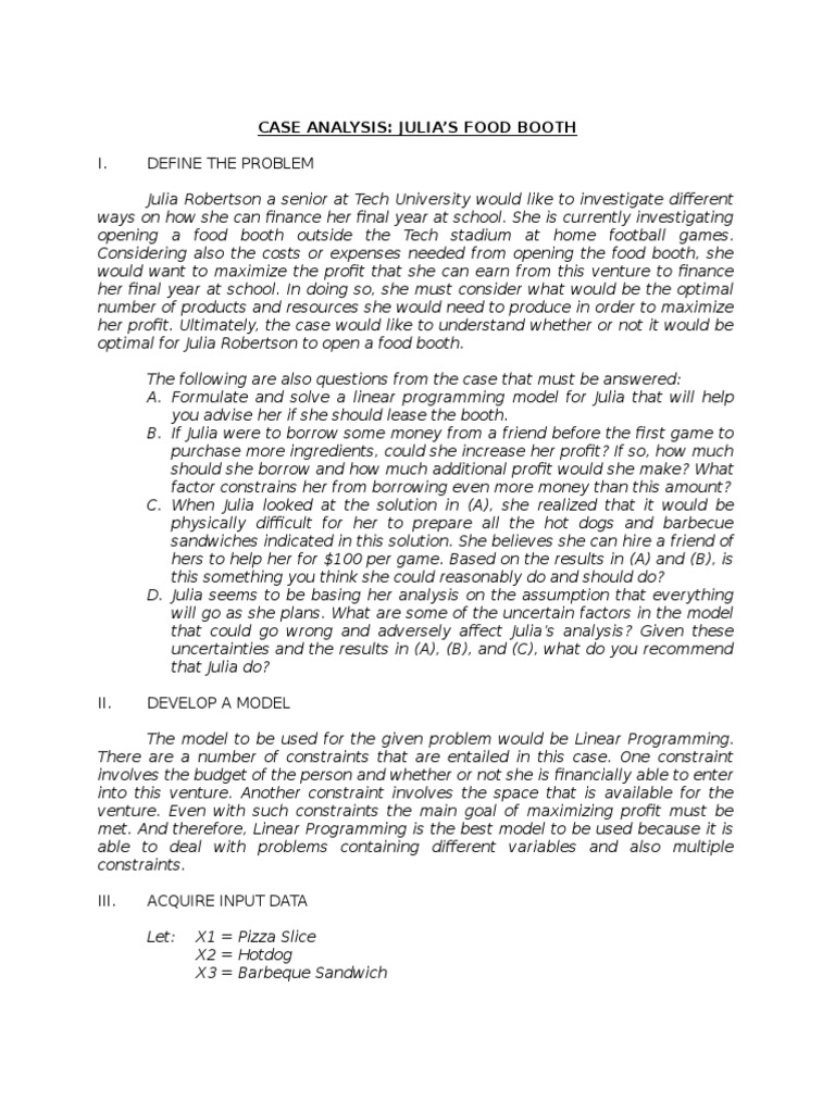 Julias food booth essay 02 picture