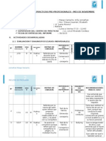 Informe Mensual Noviembre de Practicas Pre Profesionales