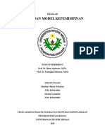 Download MAKALAH Teori Dan Model Kepemimpinan by Muhammad Daudy SN293196765 doc pdf