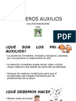 PRIMEROS AUXILIOS manuelista