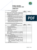 Auditor Check List ISO 9001-2000 (Clause 4)