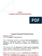 CIM - Computer Integrated Manufacturing