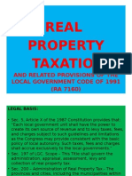 Real Property Taxation