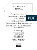 Mathematica Manual