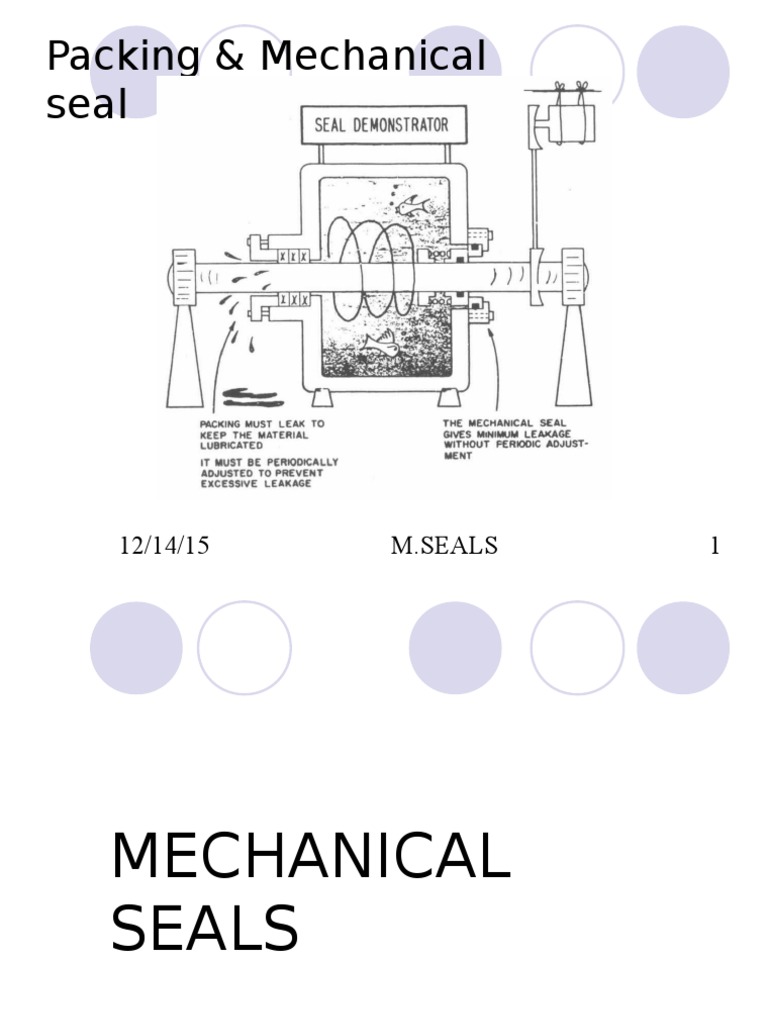 Mechanical Seal | PDF | Mechanical Engineering | Machines