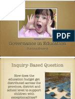 evidence governance inquiry presentation