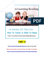 How To Teach A Child To Read - Children Learning Reading Part 3