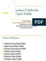 OCW 2013 - PIP 08 Komunikasi Politik Dan Opini Publik PDF