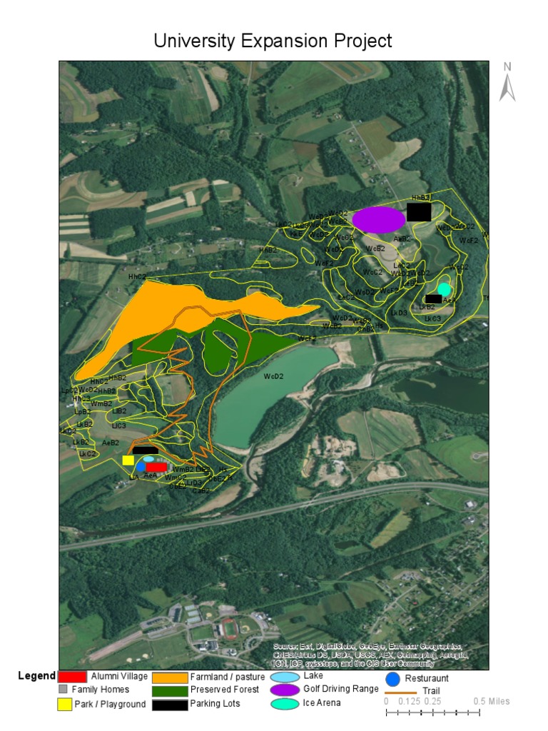 Building and Farms Layout | PDF