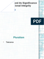 Pluralism Presentation