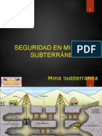 010 MINERÍA SUBTERRÁNEA