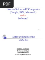 Introduction To Software Engineering