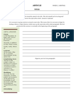 CPE Article Template