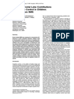 Immature Frontal Lobe Contributions To Cognitive Control in Children - Evidence From FMRI