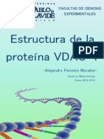 Estructura proteína VDAC-1