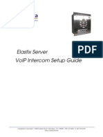 930482A Elastix Server Intercom Setup Guide