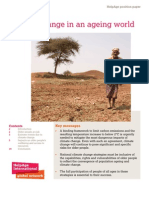 Climate Change in An Ageing World