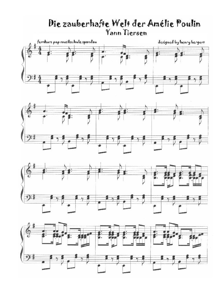 Die Wunderbare Welt Der Amelie PDF