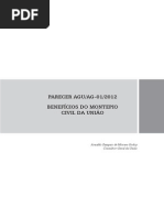 Parecer - Beneficios Do Montepio Civil Da Uniao